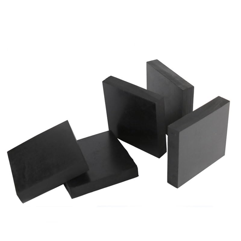 Kit de sorteo de arandelas de goma, 1 pieza de bloque de goma industrial negro, junta de amortiguación elástica antideslizante, almohadilla a prueba de golpes for equipos mecánicos, amortiguador.(150x