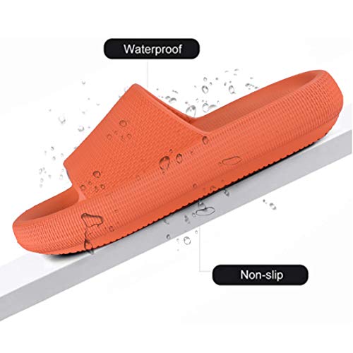 Satisfaction is guaranteed when you purchase the Non-Slip Sole sandals. Menore is a leading brand in the shoe industry, committed to creating lifestyle footwear that combines Style, Comfort, and Performance. This shower slipper is flexible, providing a comfortable wearing experience that's suitable for all-day wear, and Menore does care about every customer's satisfaction and wearing shopping experience. If you ever have any questions about the mens slippers, please feel free to contact us, and we will do our best to meet your needs. Description by ChatGPT.