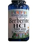 Vitamins Because - Berberine 500mg - Heart Health - 90 Capsules