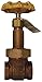 Dixon DBGV150 Brass Domestic Gate Valve Mallable Iron Hand Wheel, FNPT, 1.5" ID, Bronze