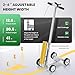 HamRoRung Parking Lot Striping Machine, Adjustable Height Spray Paint Line Marking, Parking Lot Striper, Marking Tool Draw Lines, Arcs, S-Lines, Circles for Driveway, Concrete, Basketball Court