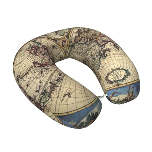 Almohada de poliéster para cuello tamaño único negra miniatura 2