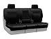 Coverking Front 40/20/40 Bench Custom Fit Seat Cover for Select GMC Models - Genuine Leather (Black)