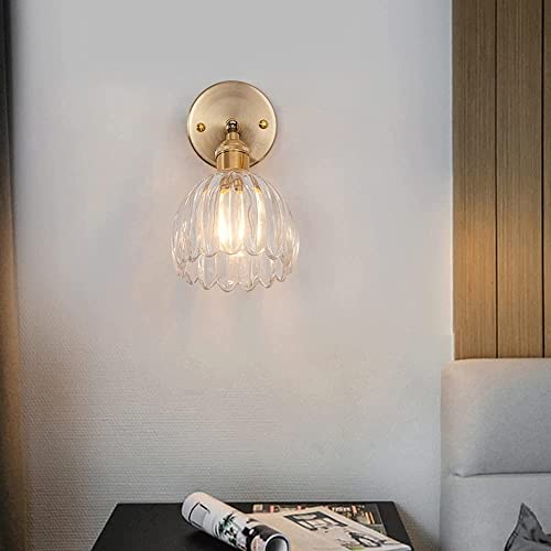 Aplique de oro E27 moderno con acabado metálico refinado e iluminación interior premium 4