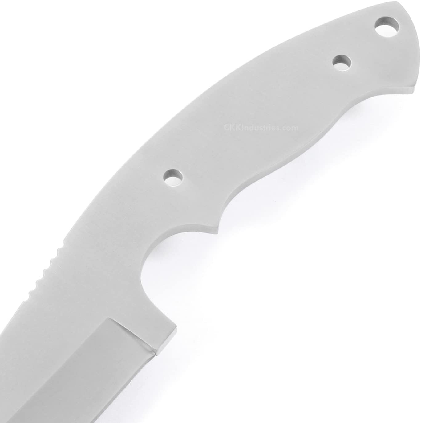 EZSMITH Knife Making Kit - Arctic Skinner - DIY Fixed Blade Series - (Blade Blank & Pinstock) - (Gift Boxed) - (USA Design) - (by KnifeKits)