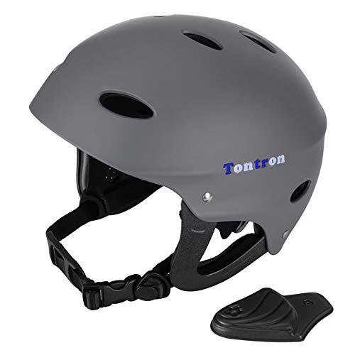 Image of Tontron Adult Kayaking Wakeboarding Waterskiing Whitewater Helmet