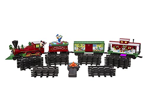 Lionel Disney Mickey Mouse Express Ready-To-Play Set, Battery-Powered Model Train With Remote, Multicolor #TOP1