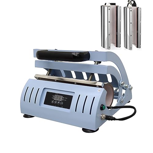 Máquina termofijadora portátil 2 en 1 para tazas 11-30oz 110V 500W