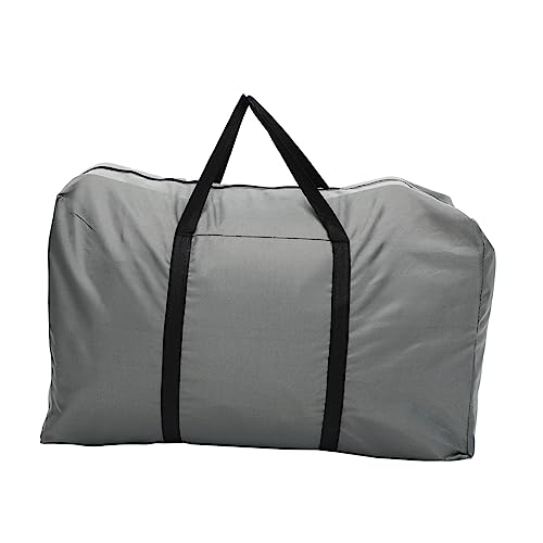 Thickened Oxford Storage Bag Large Capacity Moving and Travel Tote for Clothes Durable Handbag for Home Hotel and Organization Grey
