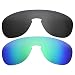 IMYTPFT Compatible/Replacement For Lenses oakleys Trillbe Black/Green