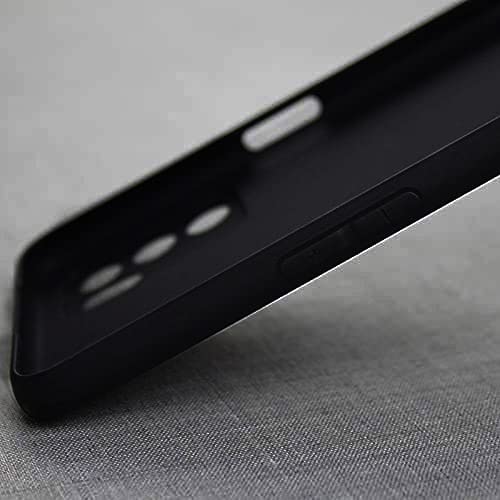 Image of Mobile Back Cover Case for Oppo A16 / Oppo A16S (Silicone Case|CameraProtection|Black SC1510)