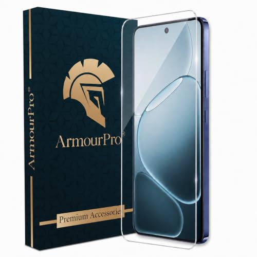 Image of ArmourPro 3D Borderless Tempered Glass for Oppo F31 Pro Plus, K13 Turbo and k13 Turbo Pro, HD Clear Curved Edge to Edge Screen Protector, 9H Hardness, Oleophobic Coating, Case Friendly | Pack of 1