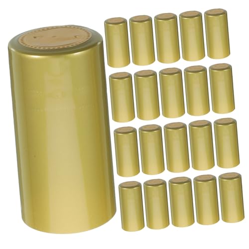 CIYODO Wine Heat Shrink Wrap Red Wine Bottle Sealing Film Bottle Sealer Wine Sealer for Wine Bottles 100pcs Caps
