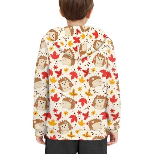 Pinupub Kids Hooded Sweatshirt Boys Girls Cute Holiday Winter Long Sleeve Casual Pullover Hoodies3