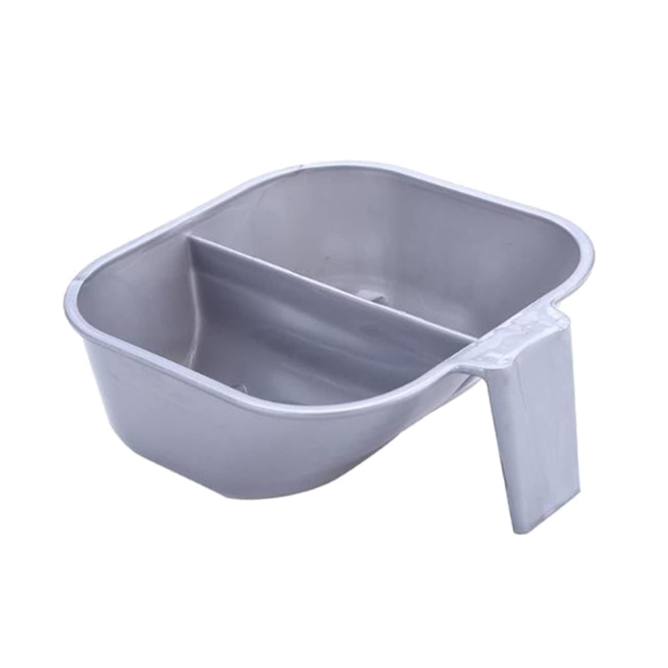 VICASKY Salon Hair Dye Bowl Double Mixing Bowl Set for Hair Coloring Comfortable to Hold Handle Space-saving Design Home Salon Use