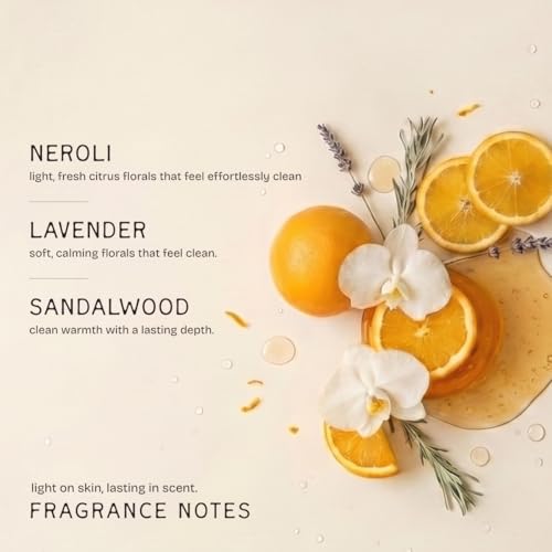 Image of The Bare Bar Neroli Natural Deodorant Stick 28g | Up to 24-Hour Odour Control | Long-Lasting Freshness | Aluminium-Free, Baking Soda-Free | No White Marks, No Staining | For Men & Women
