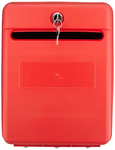 Boîte de suggestion Helix rouge 1 pour le courrier interne