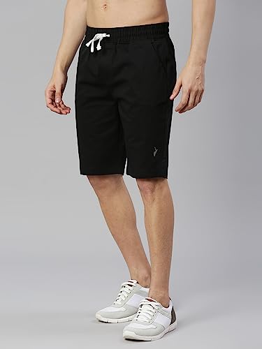Image of Thomas Scott Men's | Solid | Chino Shorts | Regular Fit | Cotton Elastane | Above Knee | Casual Short