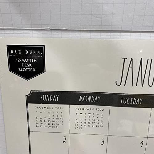 Amazon.com : Rae Dunn TWENTY TWENTY TWO DESK PAD PLANNER CALENDER - LARGE - 12 Months - January to December 2022-19 x 13.5 inches : Office Products amazon-com-rae-dunn-twenty-twenty-two-desk-pad-planner-calender-large-12-months-january-to-december-2022-19-x-13-5-inches-office-products