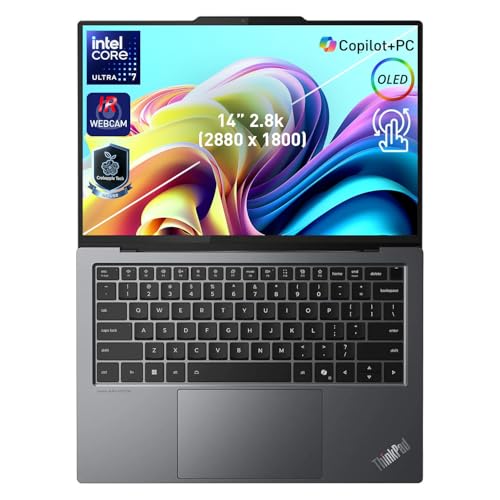 Image of LENOVO ThinkPad X9-14 Aura Edition Touchscreen Business Laptop, 14 inch WQXGA 2880*1800 120Hz Display, Intel Core Ultra 7 258V (NPU Up to 48TOPS), 32GB + 1TB SSD, Wi-Fi 7, Backlit Keyboard, Windows 11 Pro