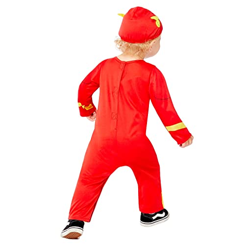 Disfraz de Flash para bebé y niño pequeño traje de superhéroe Warner Bros de Amscan 4