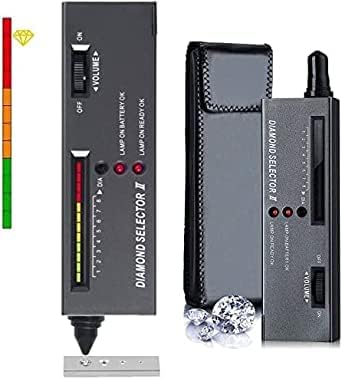 M MORRIS (DEVICE) M MORRIS Diamond Tester Machine For Checking Fake Or Genuine Diamonds Jewellery Gemstone Moissanite Selector Ii Tool For Professional And Home Use