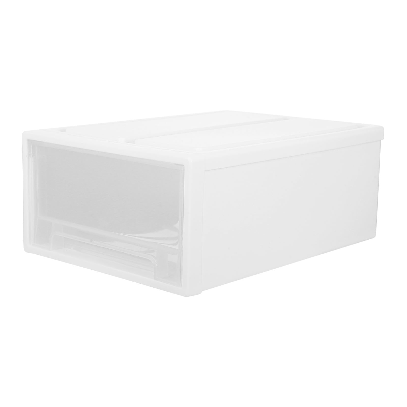 Healeved Organizer da Scrivania Cassetti Trasparenti 8l, Scatola Portaoggetti per Organizzazione e Stoccaggio, Contenitore Multifunzione per Cosmetici e Piccoli Accessori in Casa e Ufficio