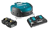 Makita DRC200PT 18V X2 LXT Lithium-Ion Brushless Cordless Robotic Vacuum Kit (5.0Ah)