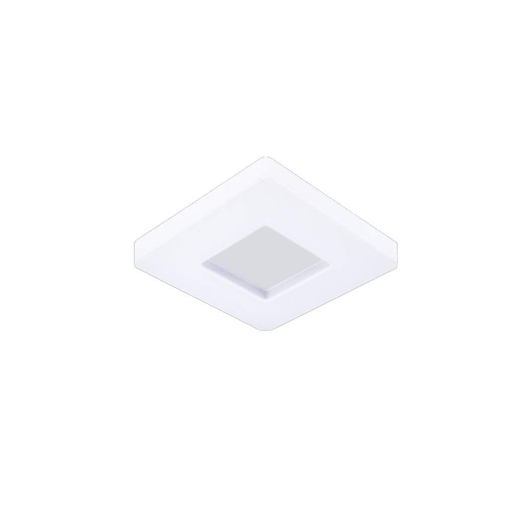 Plafonnier LED allée carrée design simple et moderne lumière chaude M