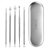 RUIMIO Blackhead Remover Comedone Extractor Tool 5 PCS
