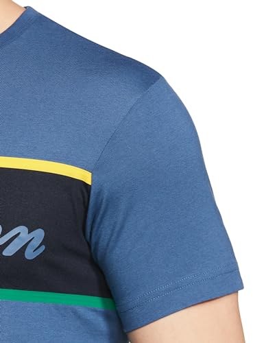 Image of United Colors of Benetton Men's Cotton Solid Regular Fit T-Shirt