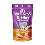 Wellness Kittles Crunchy Natural Grain-Free Cat Treats, Chicken & Cranberry, 2-Ounce Bag