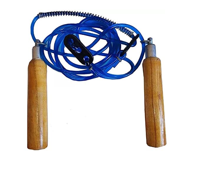 Prospo Wooden Rope - 9FT (Rope) With Wooden Handles, Unisex Skipping Rope, Children Freestyle Skipping Rope, Jump Rope With Wooden Handle (Color May Differ) (B083SGJ4DT) Amazon Price History, Amazon Price Tracker