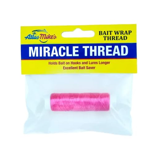 Fil de pêche rose fluo UV Atlas Mike’s Miracle pour vos sorties truite