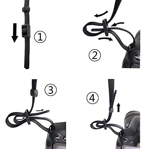 Eorefo Camera Strap Women Camera Neck Strap Shoulder Belt Strap for Compact Digital Camera, Mirrorless Camera, Small DSLR Camera, Instant Camera(Black Dot)