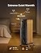PELONIS Radiator Heater for Large Space, Electric Oil Filled Radiator, Dual Knobs, 1500W, Quiet Space Heater, 3 Modes, Tip-over Protection