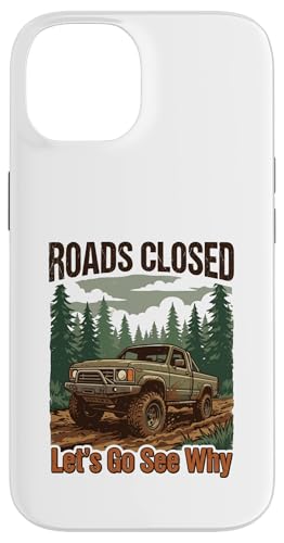 �ʔ����I�t���[�h�g���b�N4x4���H�� Let's Go See Why �X�}�z�P�[�X iPhone 14 �p