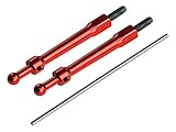 Microheli Aluminum Canopy Mount set (RED) - BLADE 230 S