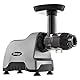 Omega CNC80S Compact Slow Speed Multi-Purpose Nutrition System Juicer Entsafter - Horizontal, Kunststoff, Silber