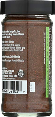 Spicely Organic Chili Chipotle Powder 1.70 Ounce Jar Certified Gluten Free (Pack of 2) image 5