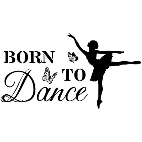 SUPERDANT Dance Quotes Wall Stickers Decor Cover