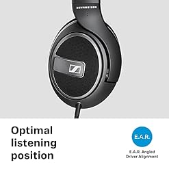 Sennheiser HD 559 Casque d’écoute ouvert à l’arrière – Noir/Anthracite - Les Beatles, Paul McCartney, John Lennon, RIngo Starr, George Harrison Sennheiser HD 559 Casque d'écoute ouvert à l'arrière - Noir/Anthracite – Image 3