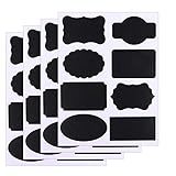 Harapu Chalkboard Labels Stickers for Food Jars, Spice, Glass, Cups, Bottles, Containers and...
