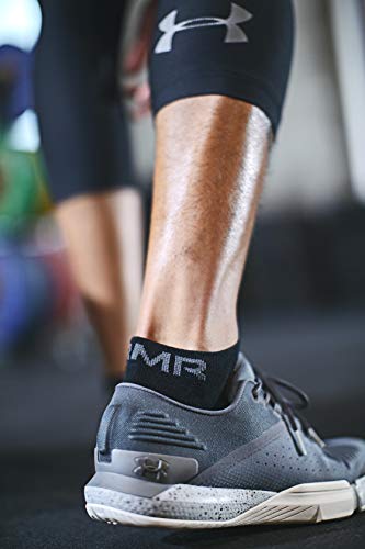 Under Armour Men's Essential Lite Low Cut Socks, 6-Pairs , Pitch Gray/Black , Large #TOP4