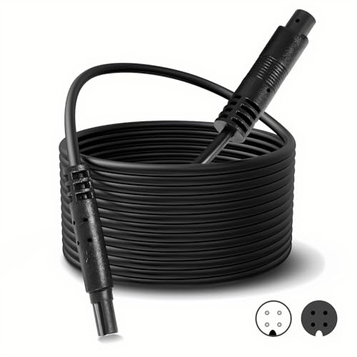 Image of 4-Pin Backup Camera Extension Cable - Heavy-Duty Pure Copper Shielded Wire for Dash Cam and Rear View Cameras (4Pin-10Ft)