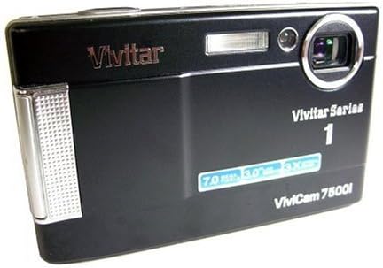 Vivitar ViviCam 7500i 7MP 3x Optical Zoom 3" LCD Digital Camera (Black)