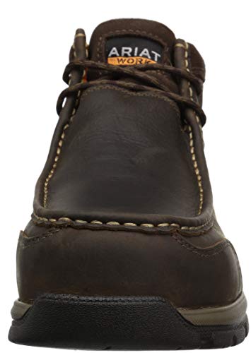 Ariat Mens Edge Lte Moc Waterproof Composite Toe Work Boot Dark Brown 9.5 #TOP1