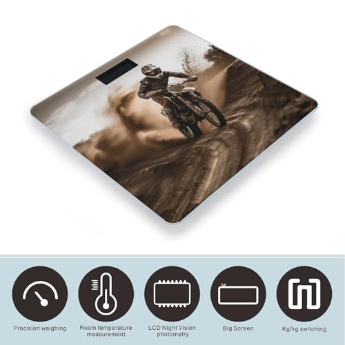 Báscula Digital Motocross Smart Body Weight 180 kg miniatura 3