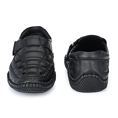 Image of Octa marc Men's Leather Roman Sandal