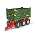 Produktbild Rolly Toys rollyMulti Trailer für Trettraktoren (für Kinder von 3 - 10 Jahre, Dreiseitenkipper, abnehmbare Deichsel) 125012